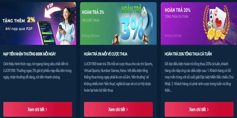 Khuyến mãi nạp lại hàng ngày cho game bắn cá